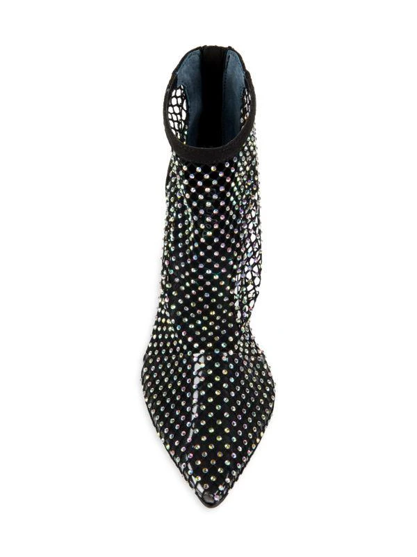 Charles David After Hours 66MM Embellished Mesh Booties 5