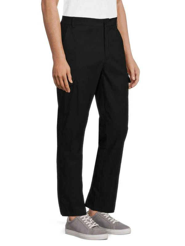 Kenneth Cole Solid Cargo Pants 3