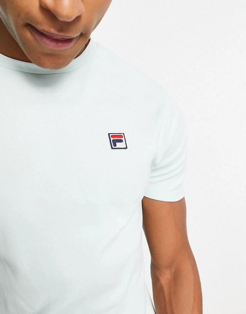 Fila Fila Sunny t-shirt with small box logo in light blue 3