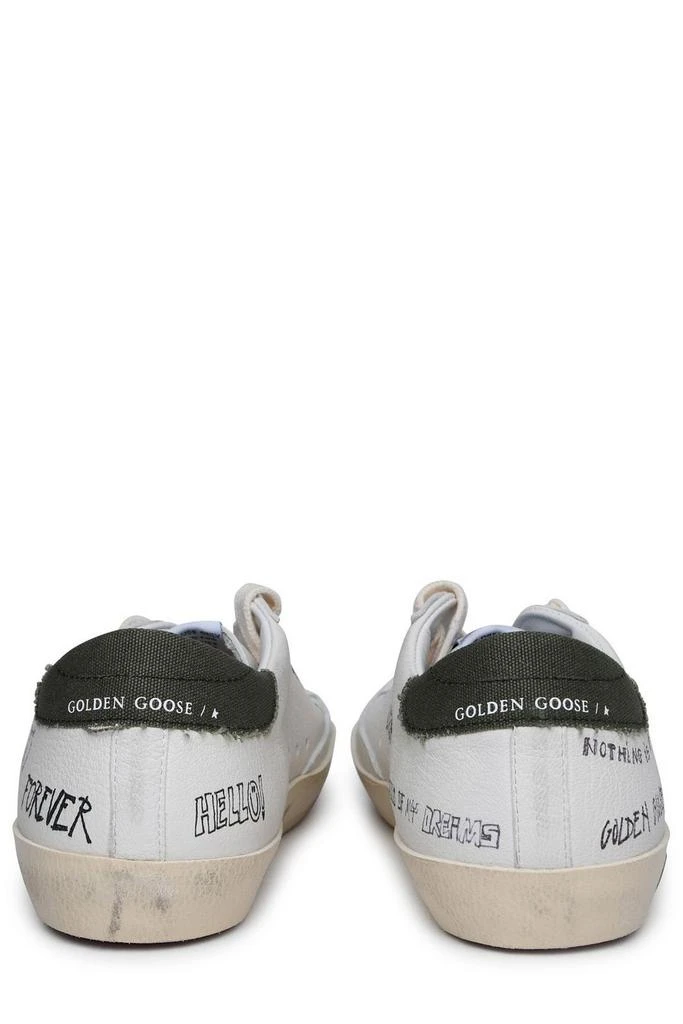 Golden Goose Golden Goose Kids Super Star Slogan-Printed Low-Top Sneakers 4