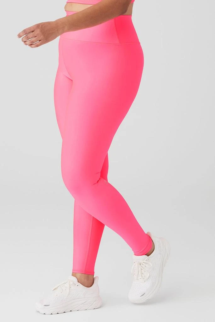 Alo High-Waist Airlift Legging - Fluorescent Pink Coral 8