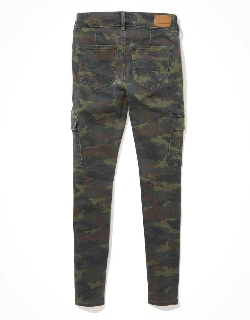 American Eagle Outfitters AE Ne(x)t Level Low-Rise Cargo Camo Jegging 4
