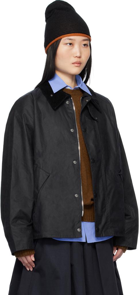 Barbour Navy Transport Wax Jacket