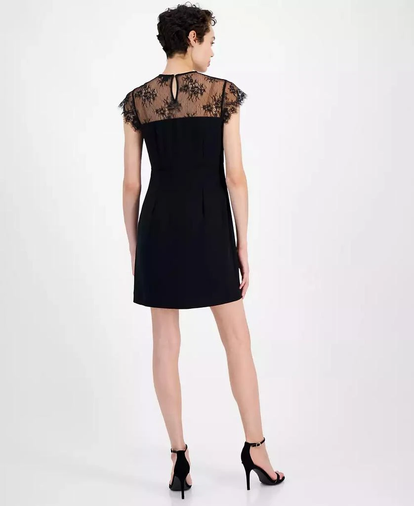 Hugo Boss Women's Domina Lace-Trim Mini Dress 2