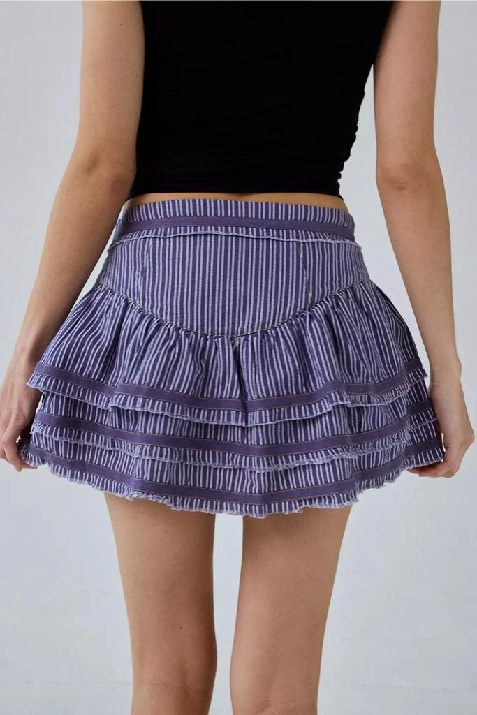 Kimchi Blue Kimchi Blue Jo Cotton Ruffle Mini Skirt 4