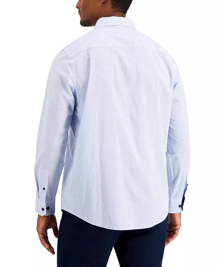 Club Room Men's Dot Stripe Shirt, Created for Macy's 3