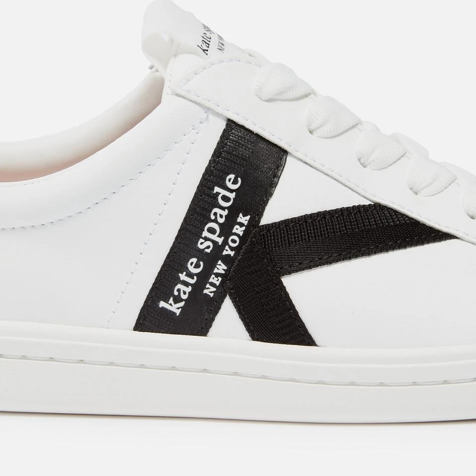 Kate Spade New York KATE SPADE NEW YORK WOMEN'S SIGNATURE LEATHER TRAINERS 4