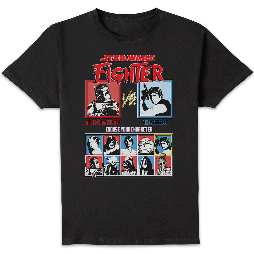 Star Wars Star Wars Vs Screen Unisex T-Shirt - Black