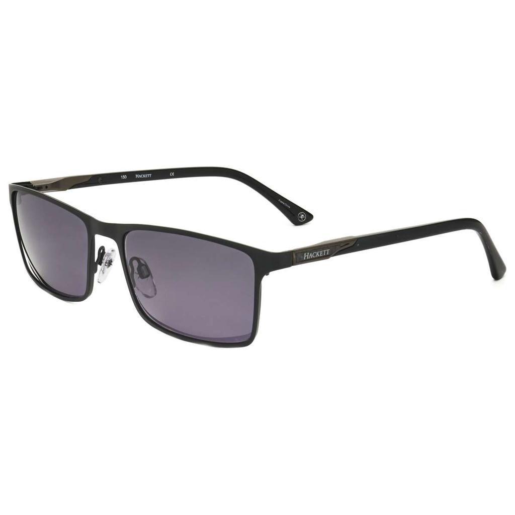 Hackett Hackett Men's Black Cat-Eye Sunglasses