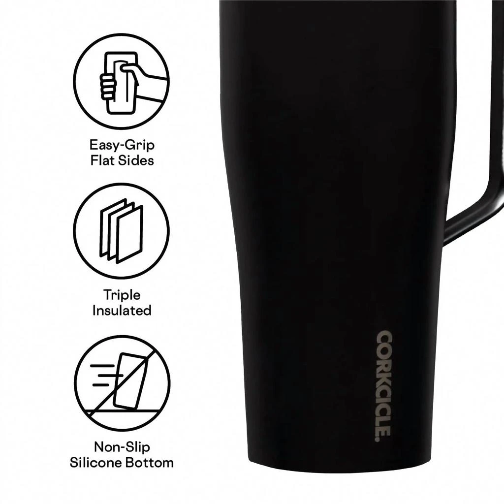 CORKCICLE Cruiser 40 Oz Tumbler In Matte Black 2
