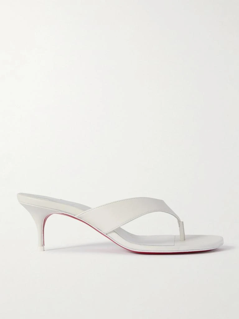 Christian Louboutin Raratonga 55 皮革凉鞋  - IT37 1