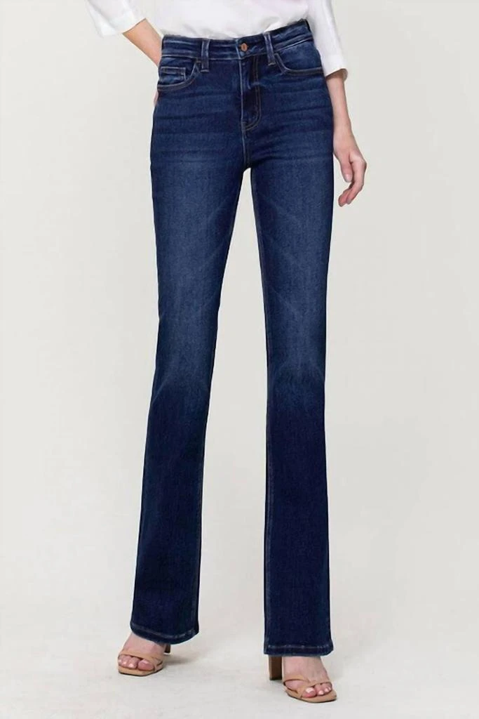 VERVET BY FLYING MONKEY Vervet By Flying Monkey - Josie High Rise Boot Cut Jeans 4