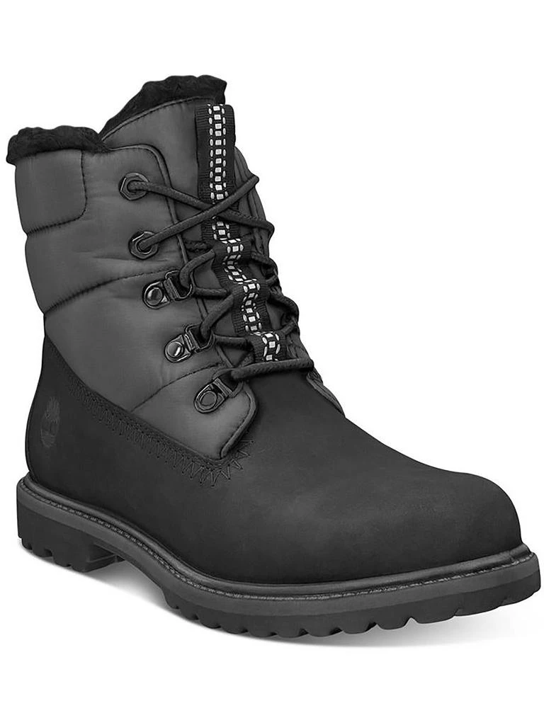 Timberland Teddy Womens Leather Ankle Combat & Lace-up Boots 1