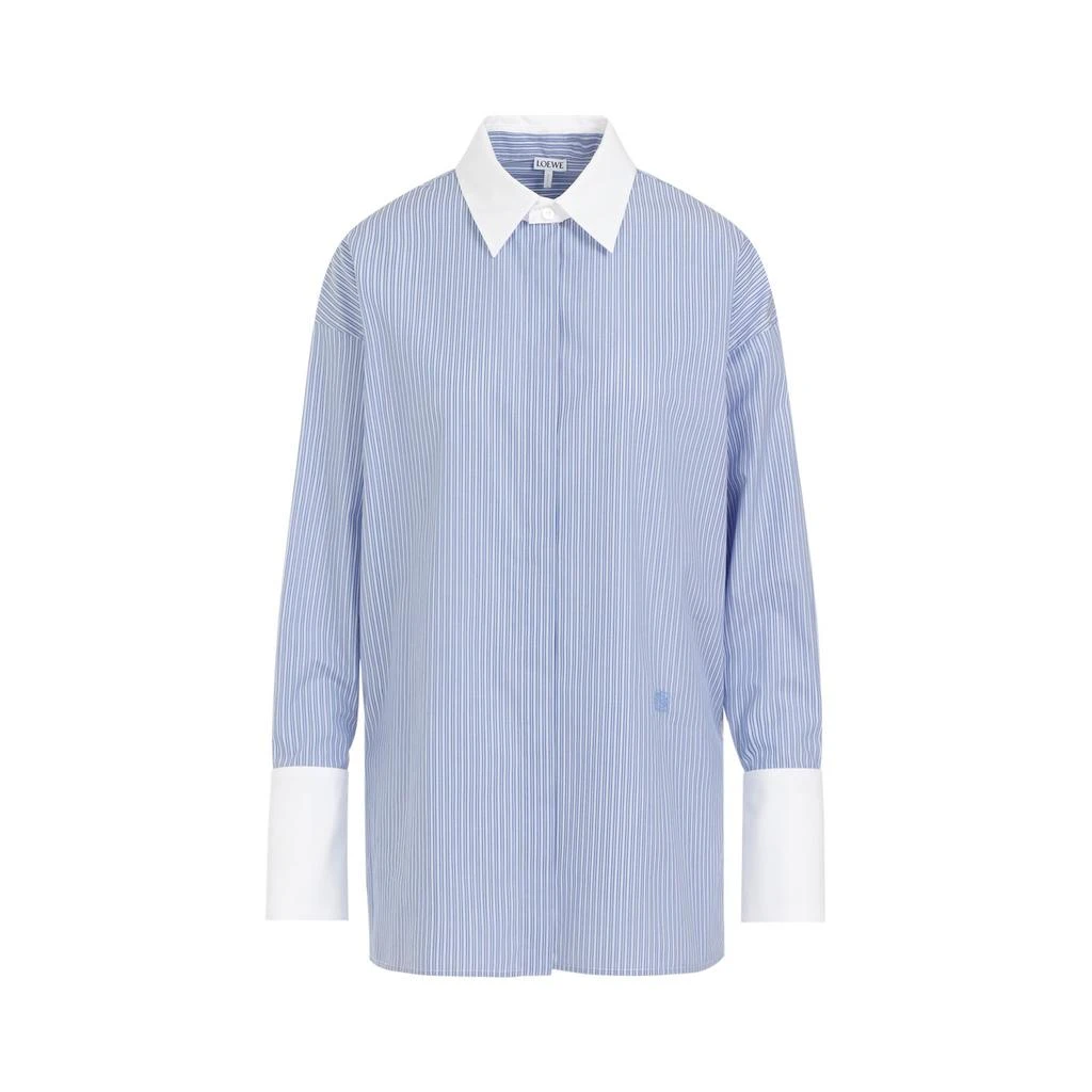 Loewe Loewe Striped Deconstructed Shirt 1