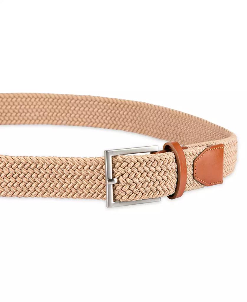 Tommy Hilfiger Men's Giftable Boxed Fully Adjustable Stretch Casual Braided Belt