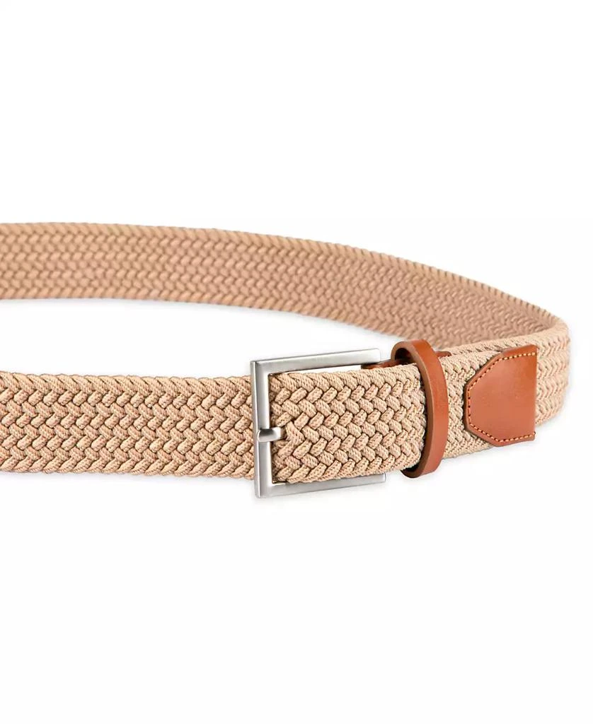 Tommy Hilfiger Men's Giftable Boxed Fully Adjustable Stretch Casual Braided Belt 2