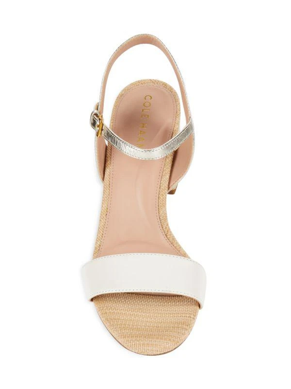 Cole Haan Josie 75MM Leather Sandals 5