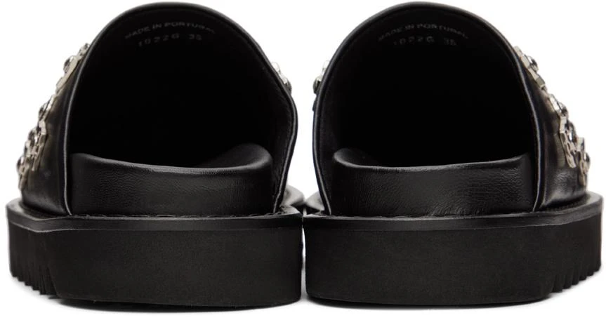 Toga Pulla SSENSE Exclusive Black Sabot Loafers 2