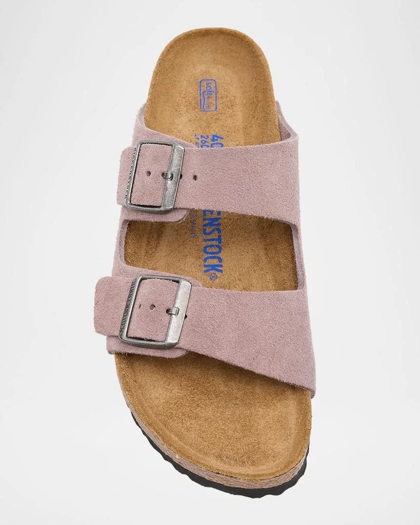 Birkenstock Arizona Suede Dual-Buckle Slide Sandals 4