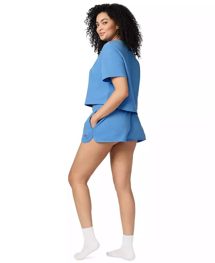 GAP Women's Short-Sleeve French Terry Pajama Set 2