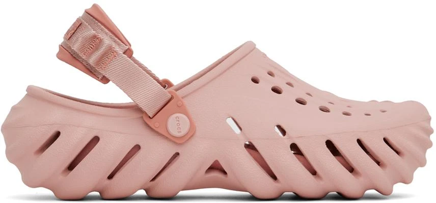 Crocs Pink Echo Clogs 1
