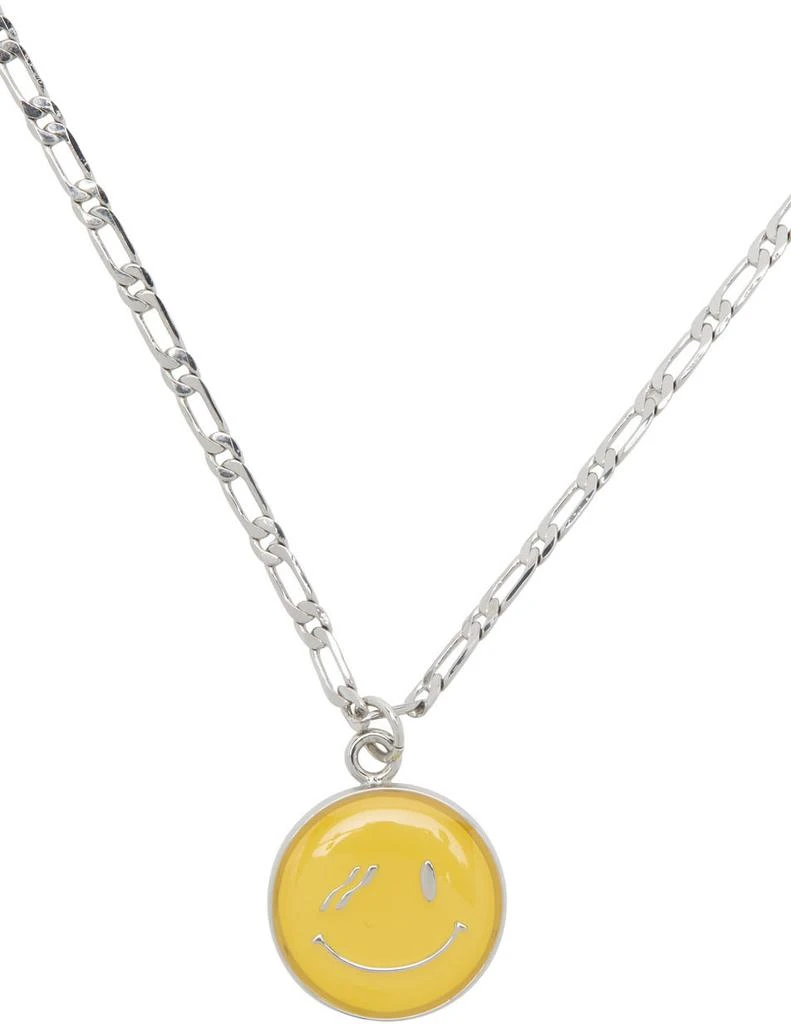 We11done Silver Smiley Necklace 2