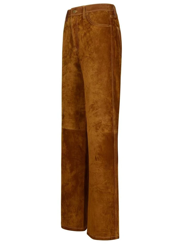 Golden Goose Golden Goose Brown Cowhide Trousers 2