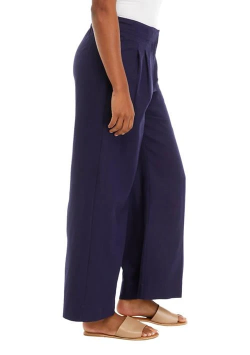 philosophy Womens Wide Leg Linen Pants 3