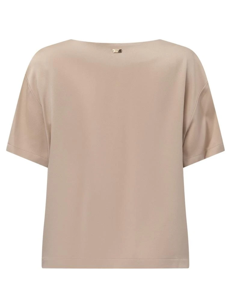 Herno Herno V-Neck Satin T-Shirt 2