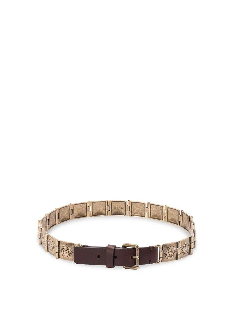 ETRO Etro Buckle Fastened Panelled Belt