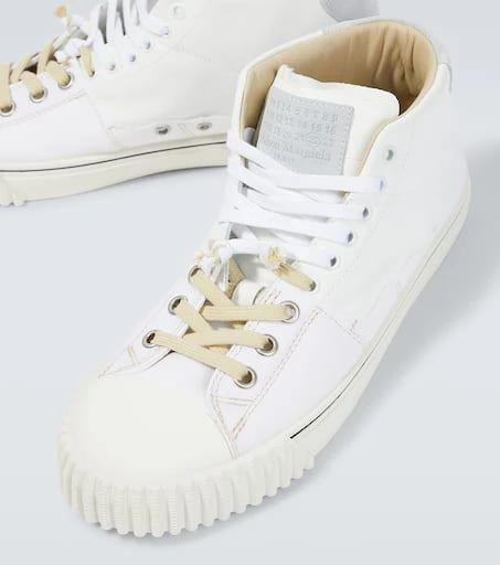 MAISON MARGIELA New Evolution leather high-top sneakers 3