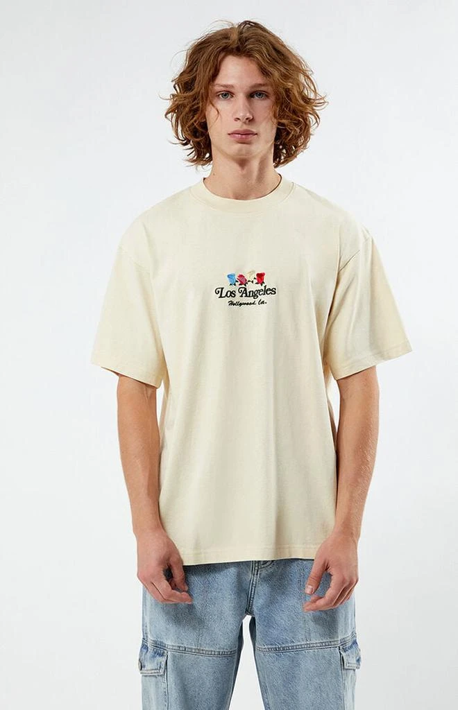 PacSun Los Angeles Flowers Oversized T-Shirt 1