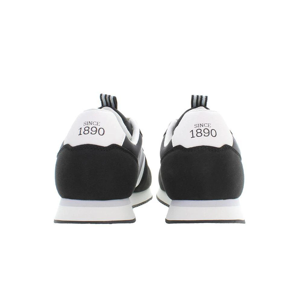 U.S. POLO ASSN. Sleek Black Sneakers with Contrast Accents 3