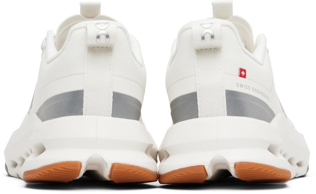 On Big Kids Gray Cloudnova Sneakers