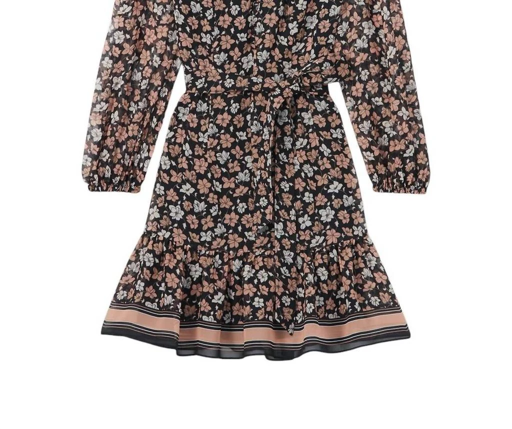 Club Monaco Club Monaco - FLORAL V NECK MINI DRESS 3