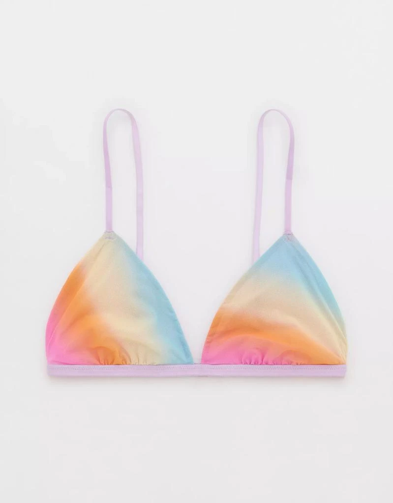 Aerie SMOOTHEZ Ombre Mesh Triangle Bralette 4