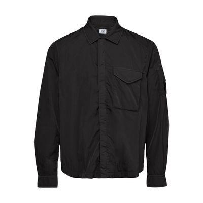 CP Company Chrome-R Lens zip-up overshirt