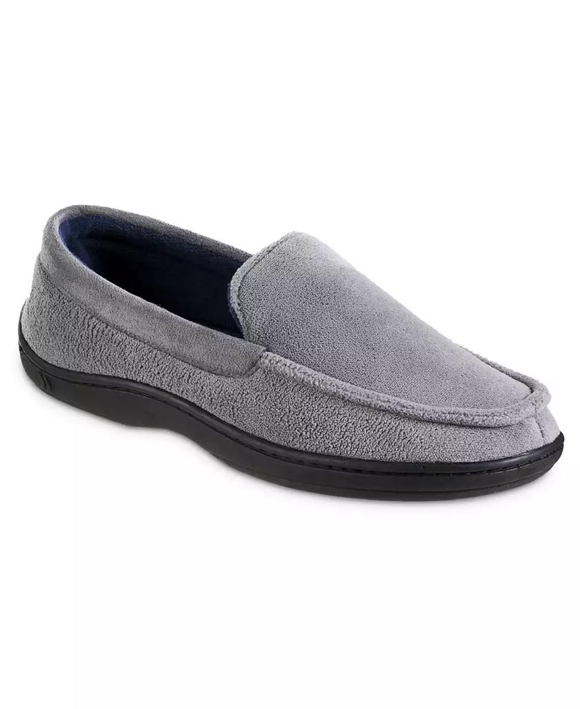 Totes Men's Microterry Jared Moccasin Slippers