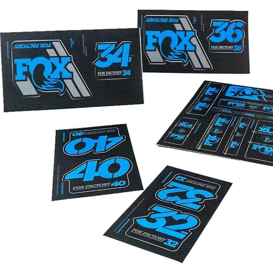 FOX Racing Shox Heritage Fork and Shock Decal Kit