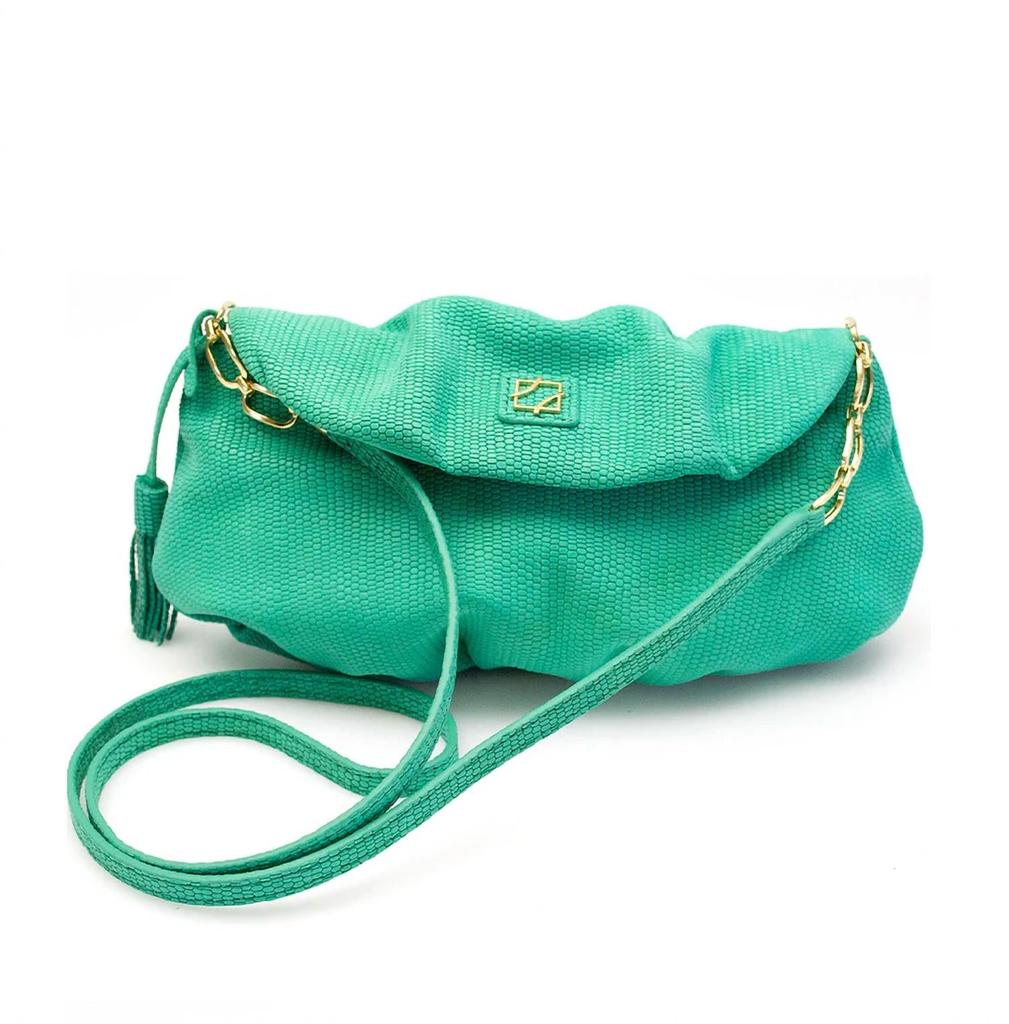 ADA Collection Sasha Handbag In Emerald Green