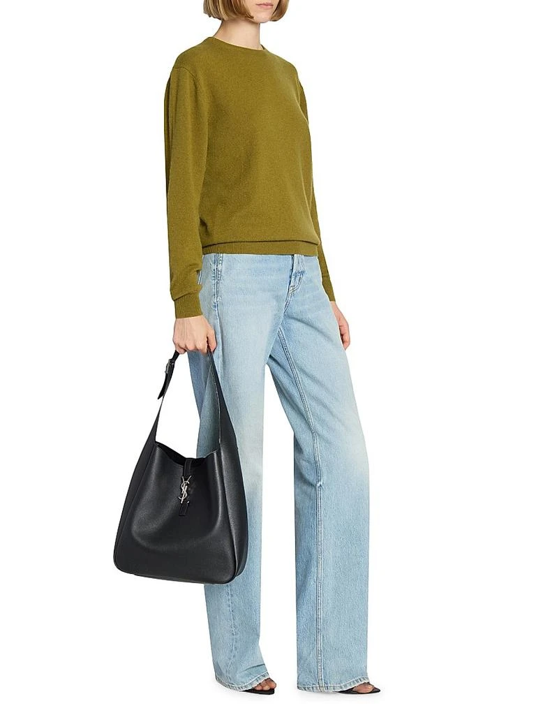 Yves Saint Laurent Le 5 7 Supple Large in Grained Leather 2