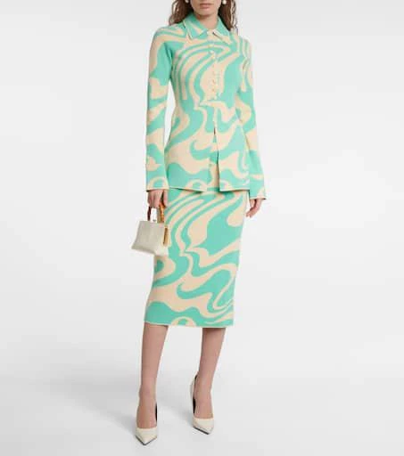 Max Mara Soraga jacquard blazer 2