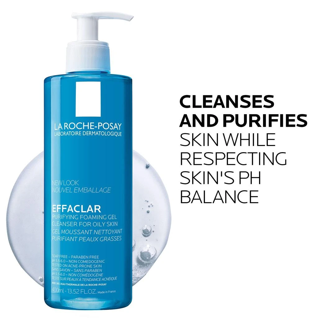 La Roche Posay La Roche-Posay Effaclar Purifying Foaming Gel Cleanser for Oily Skin 2