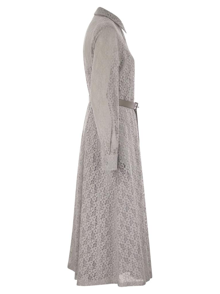 Max Mara Max Mara Studio Canada Lace Shirt Dress - Shirts