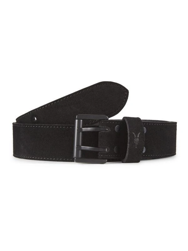 ALL SAINTS Leather Eyelet Belt 1