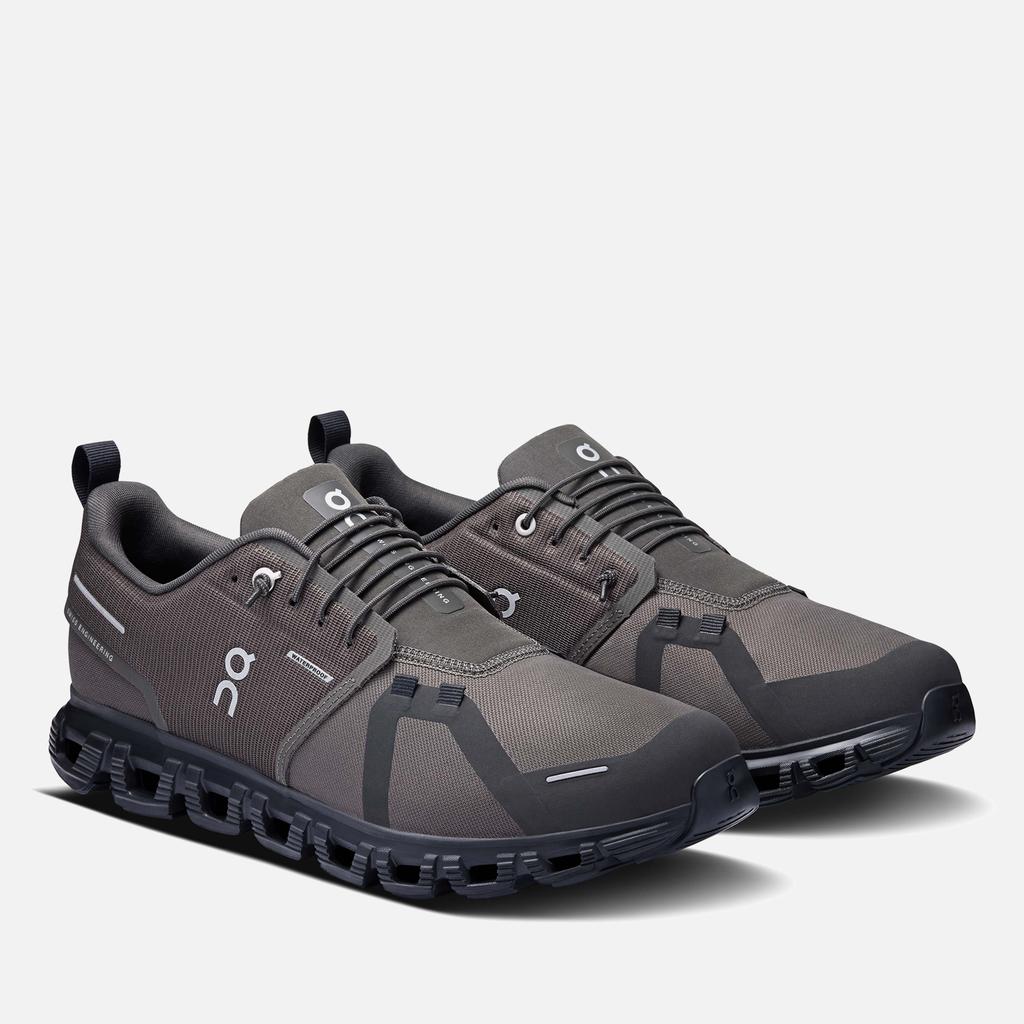 On Men's Cloud 6 Waterproof Running Trainers - Thorn/Black