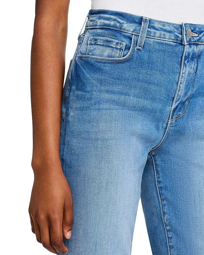 L'Agence LAGENCE Ruth High Rise Straight Jeans in Garvey 5