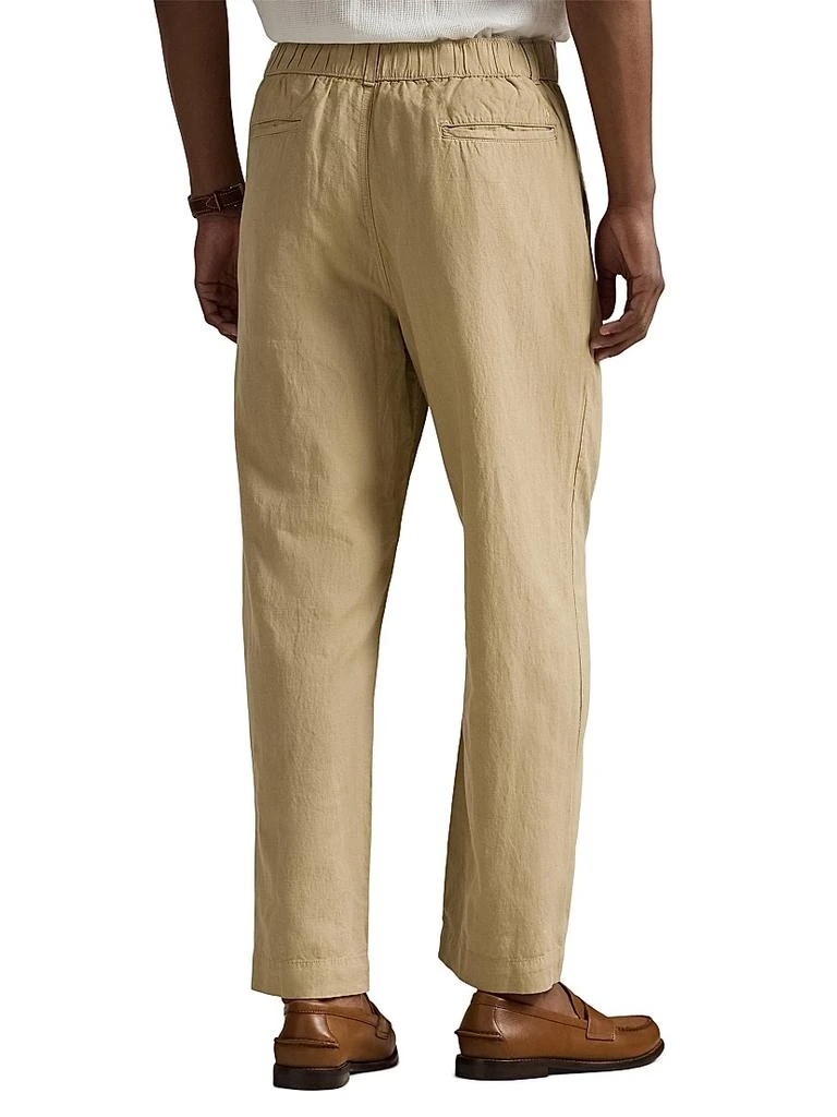 Ralph Lauren Relaxed-Fit Linen-Cotton Pants 4