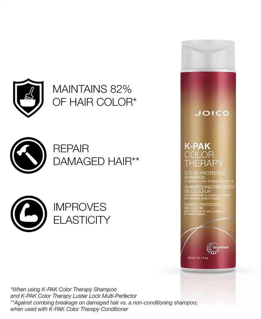 JOICO K-PAK Color Therapy Color-Protecting Shampoo, 10.1 oz. 4