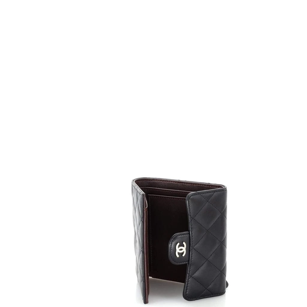 Chanel CC Compact Classic Flap Wallet Quilted Lambskin 5